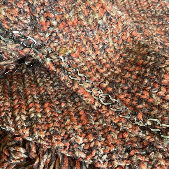 NWT Chico’s Katarina Hardware Fringe Short Sleeve Cardigan Sweater - Picture 12 of 13